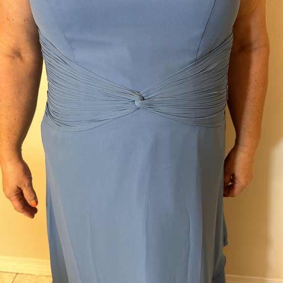 Blue Chiffon Mother of The Bride Dress Plus Size for Women 16? nwt - Picture 3 of 12